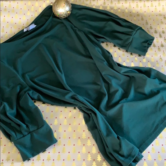 🎄 HP🎄EUC size small green H&M top - Picture 2 of 3